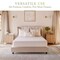Merrick Lane Cielo Memory Foam Mattress in a Box with 4 Layers, Green Tea-Infused Foam, Air Circulation Foam, Cooling Gel, CertiPUR-US Certified Foam